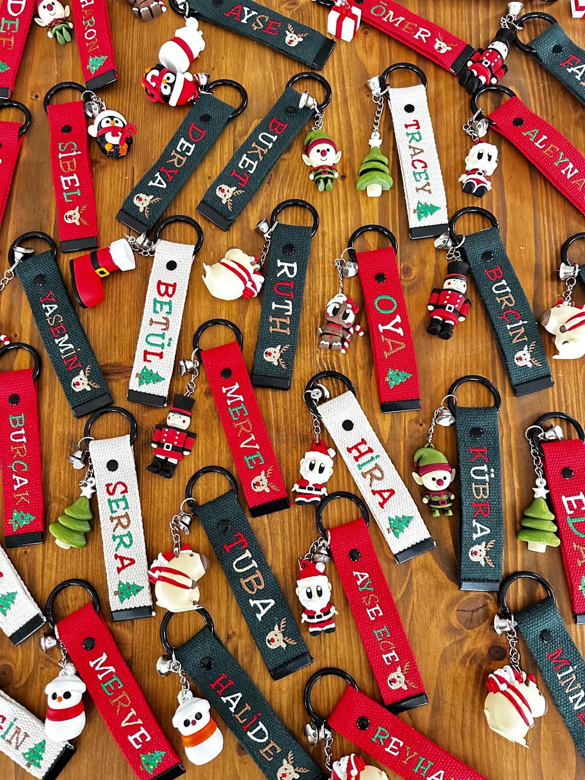 Kişiye Özel Name-tag Anahtarlık Yılbaşı Özel Serisi